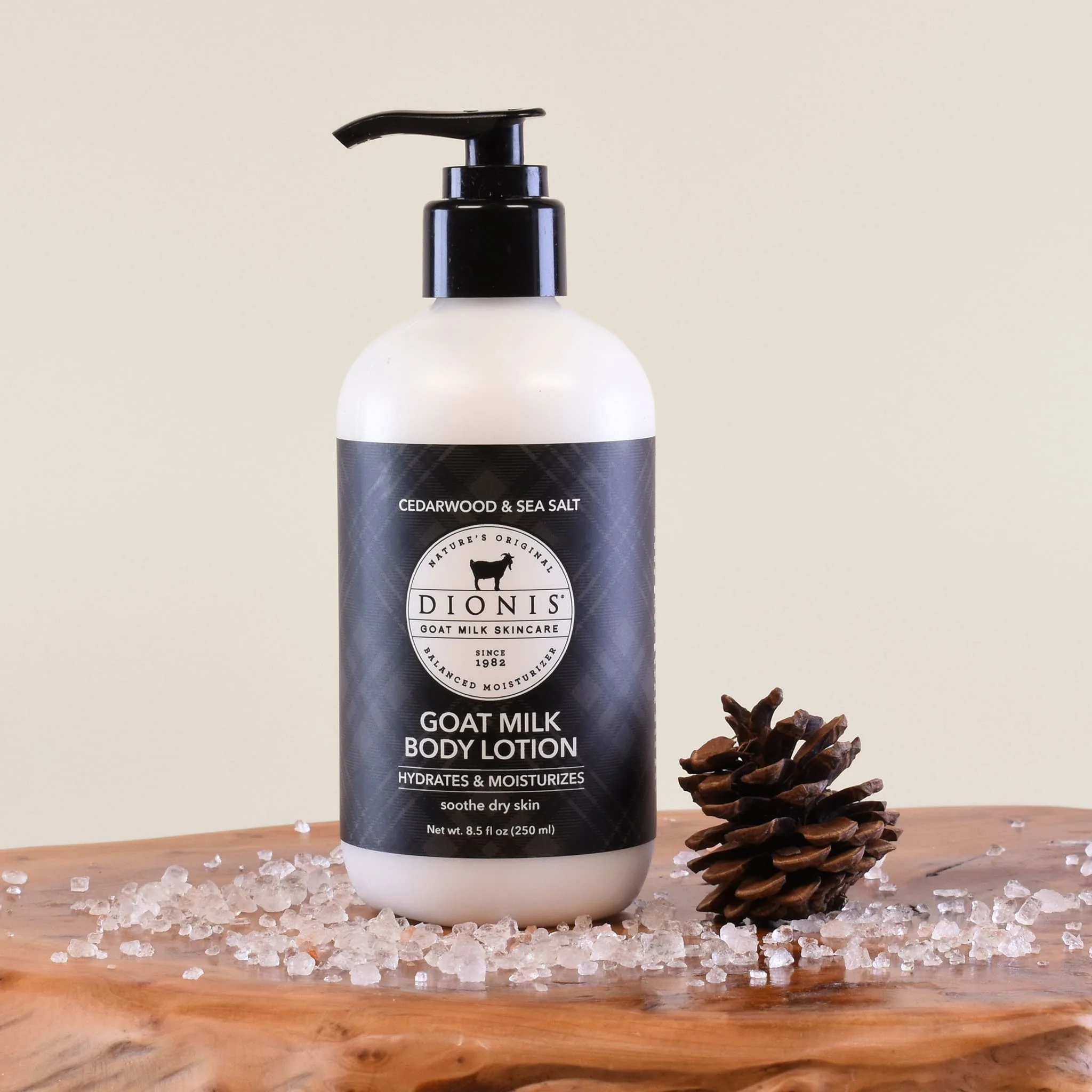 Cedarwood & Sea Salt Goat Milk Body Lotion - Image 2