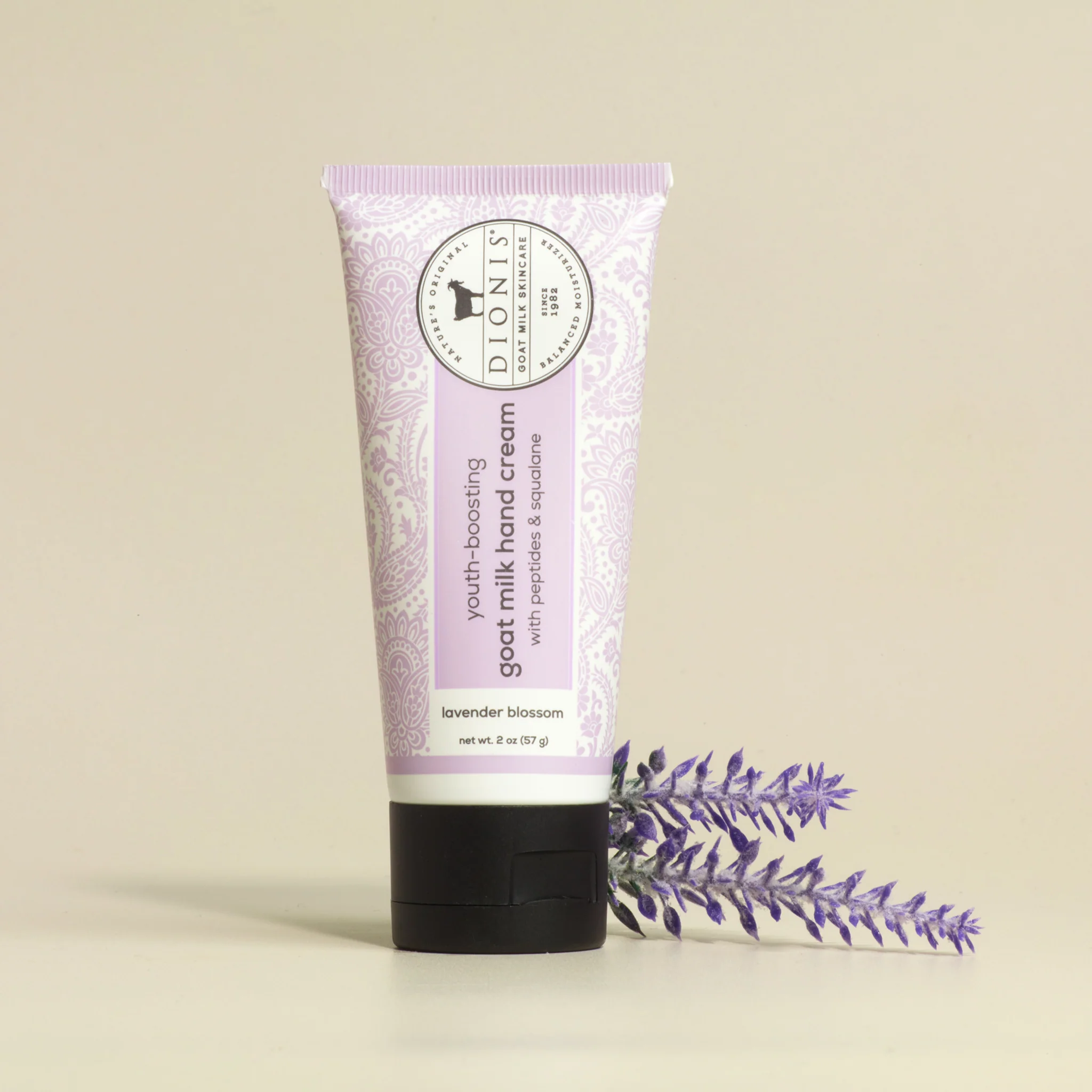 Lavender Blossom Youth-Boosting Goat Milk Hand Cream, 2 oz - Image 4