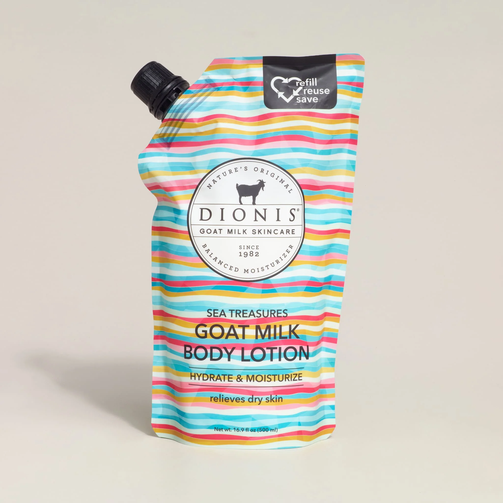 Sea Treasures Goat Milk Body Lotion Refill Pouch - Image 3