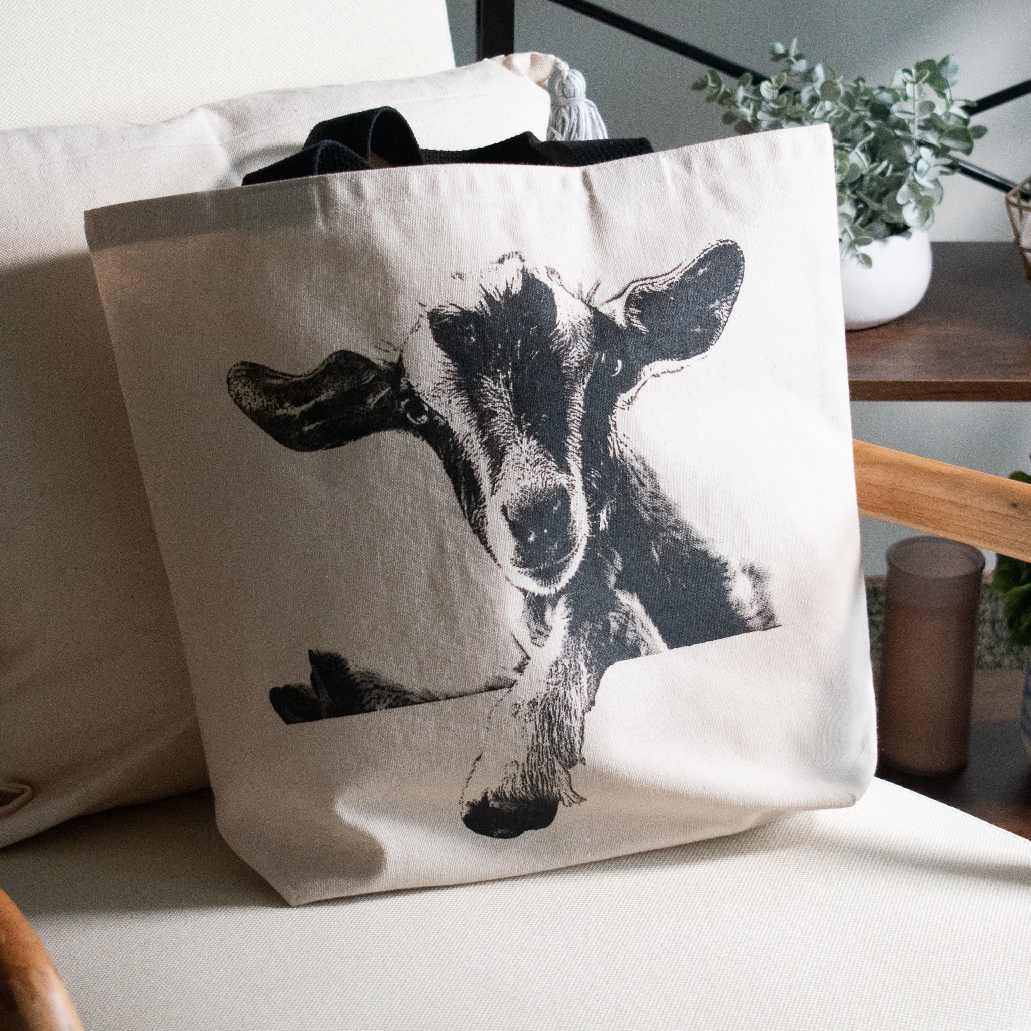 Goat Tote Swag Bag - Image 6
