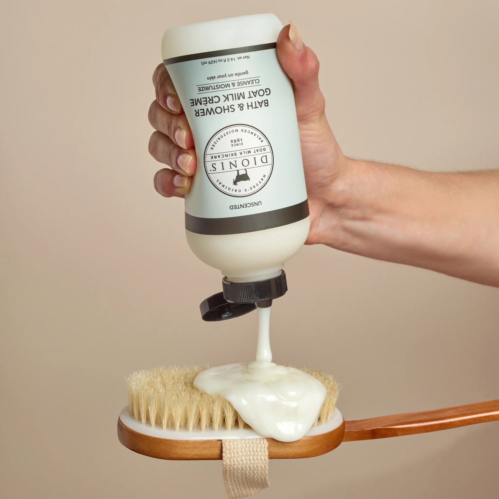 Unscented Bath & Shower Goat Milk Crème - Image 3