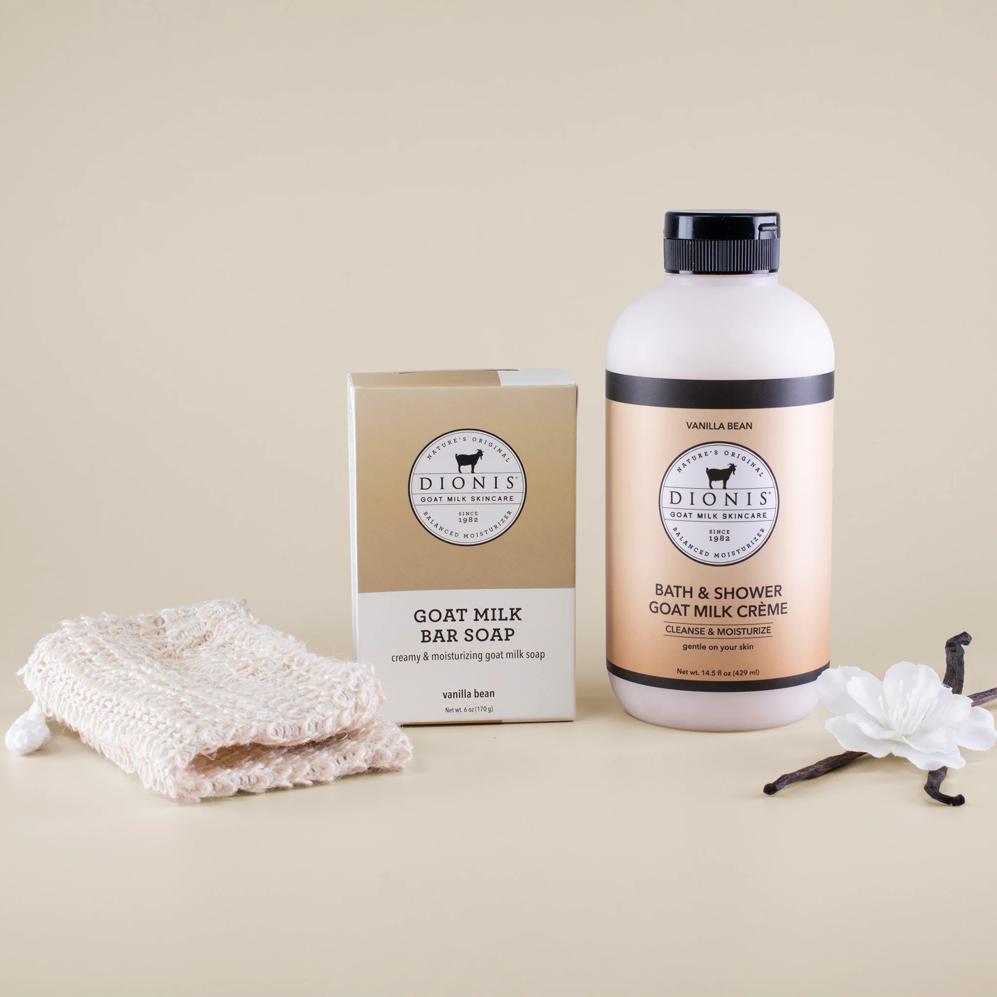 Vanilla Bean 3-Piece Bath & Shower Set